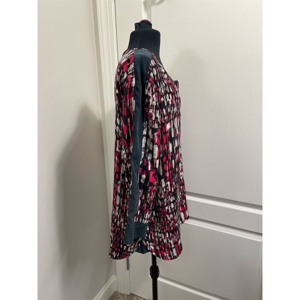 Calvin Klein Women's 3/4 Sleeve Blouse Multicolor Size XL - Picture 4 of 13
